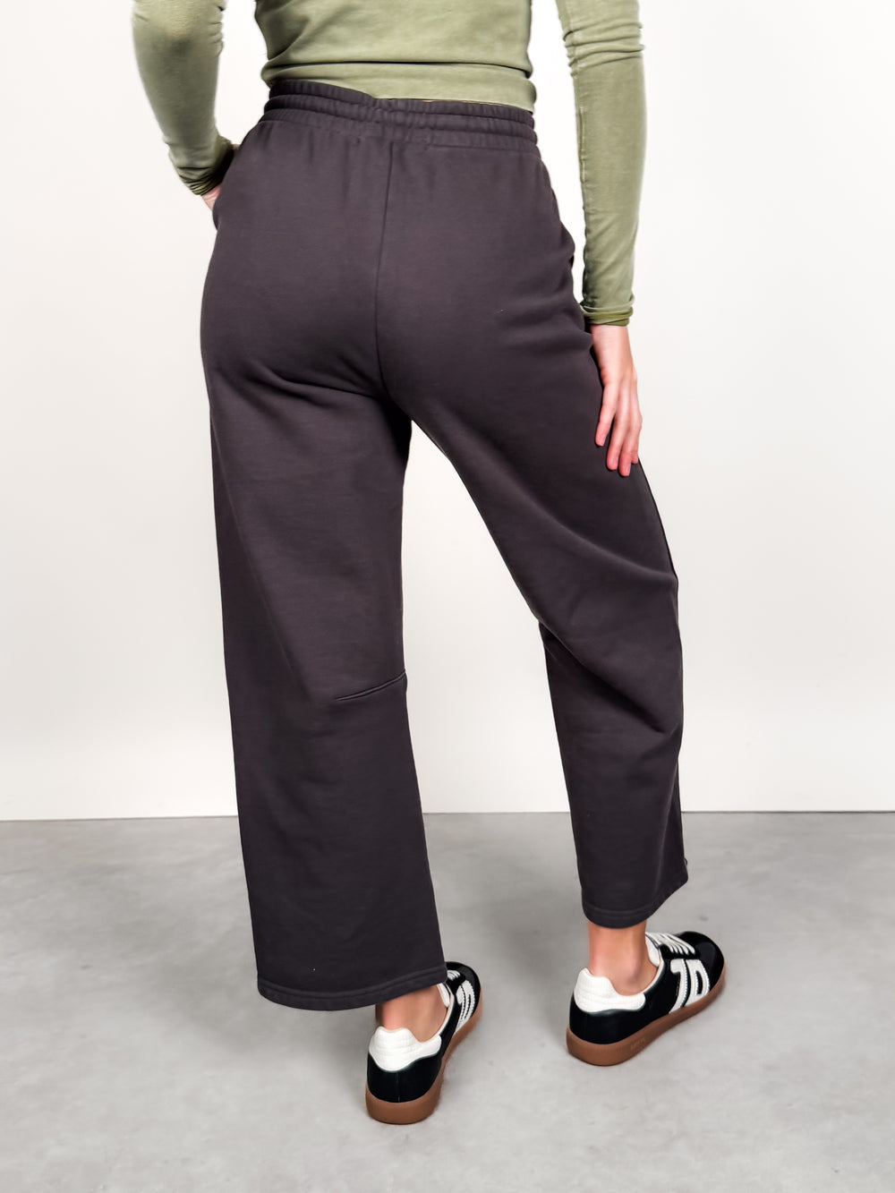 Fallon Fleece Barrel Pants