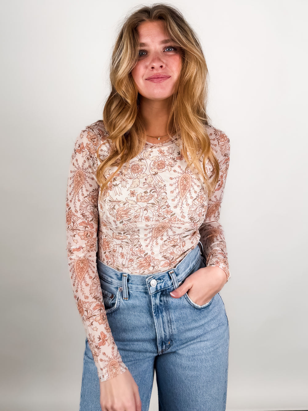 The Things I Missed Floral Top