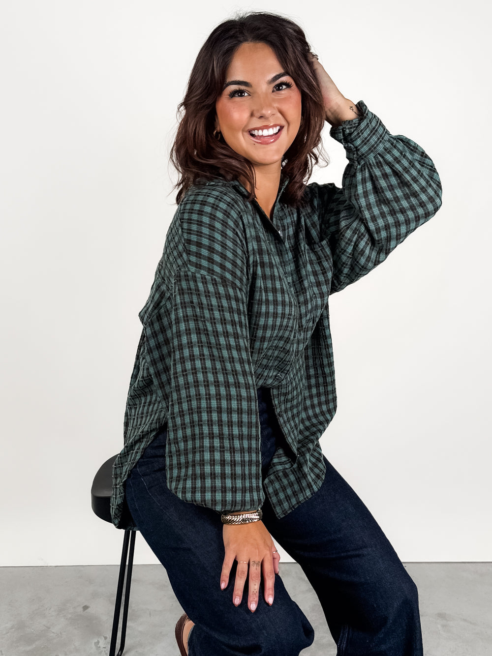 Mia Checkered Shirt