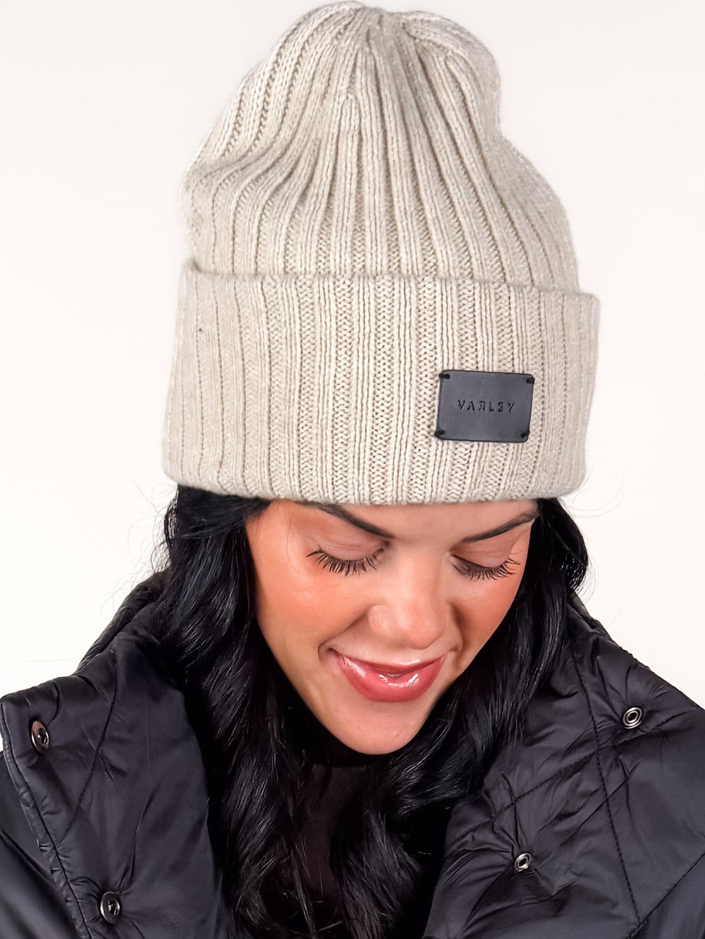 Elva Chunky Rib Beanie