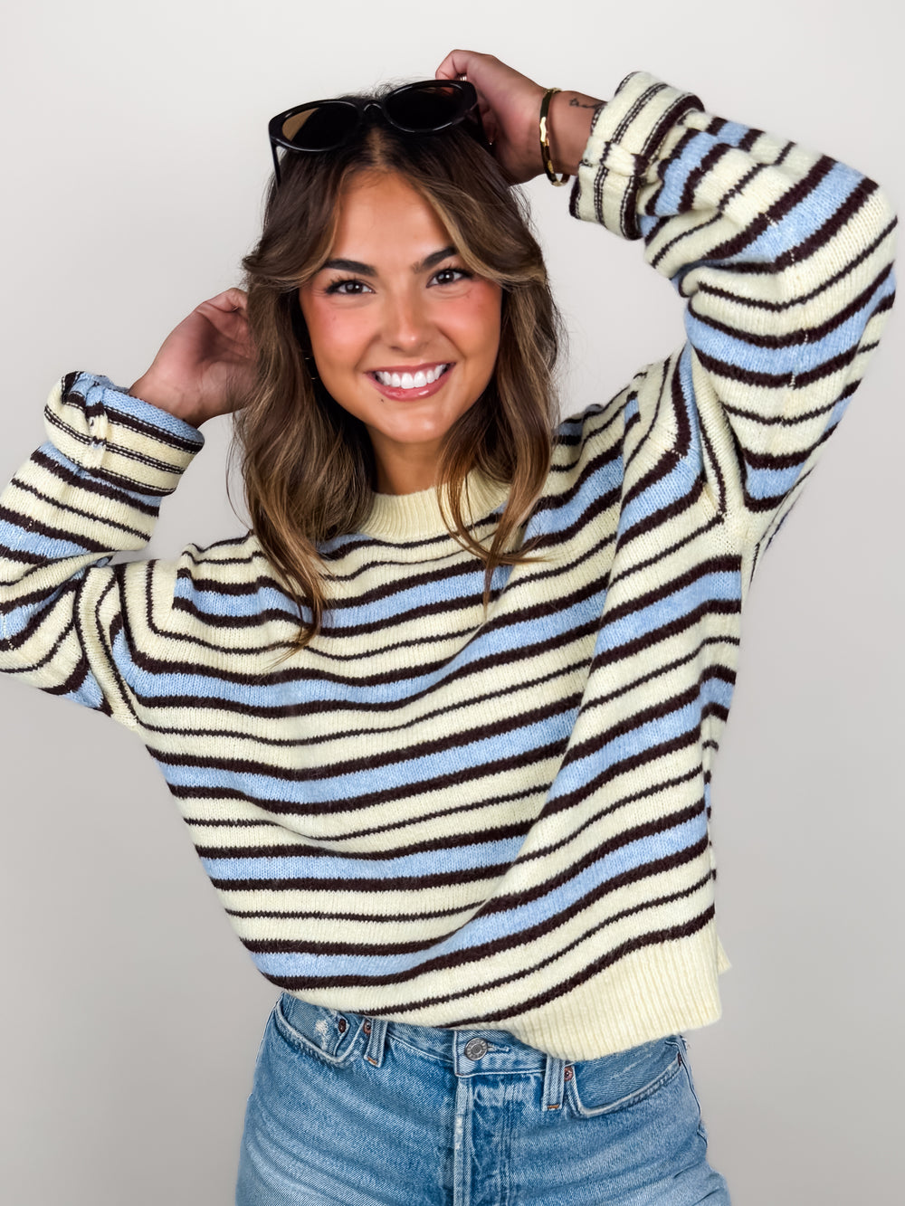 striped sweater