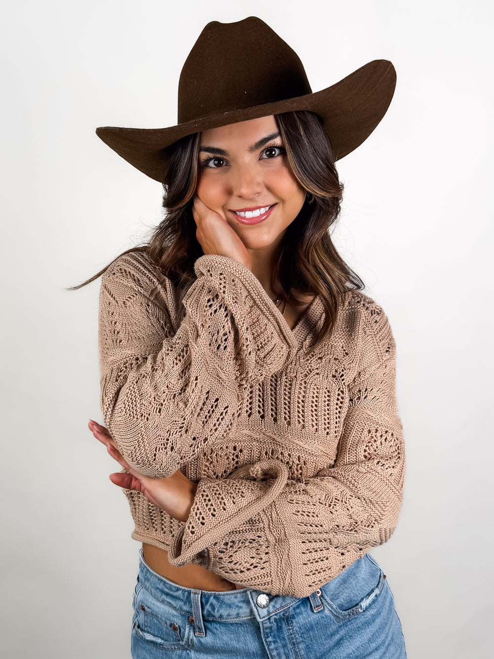 Liquid Soul V Neck Sweater