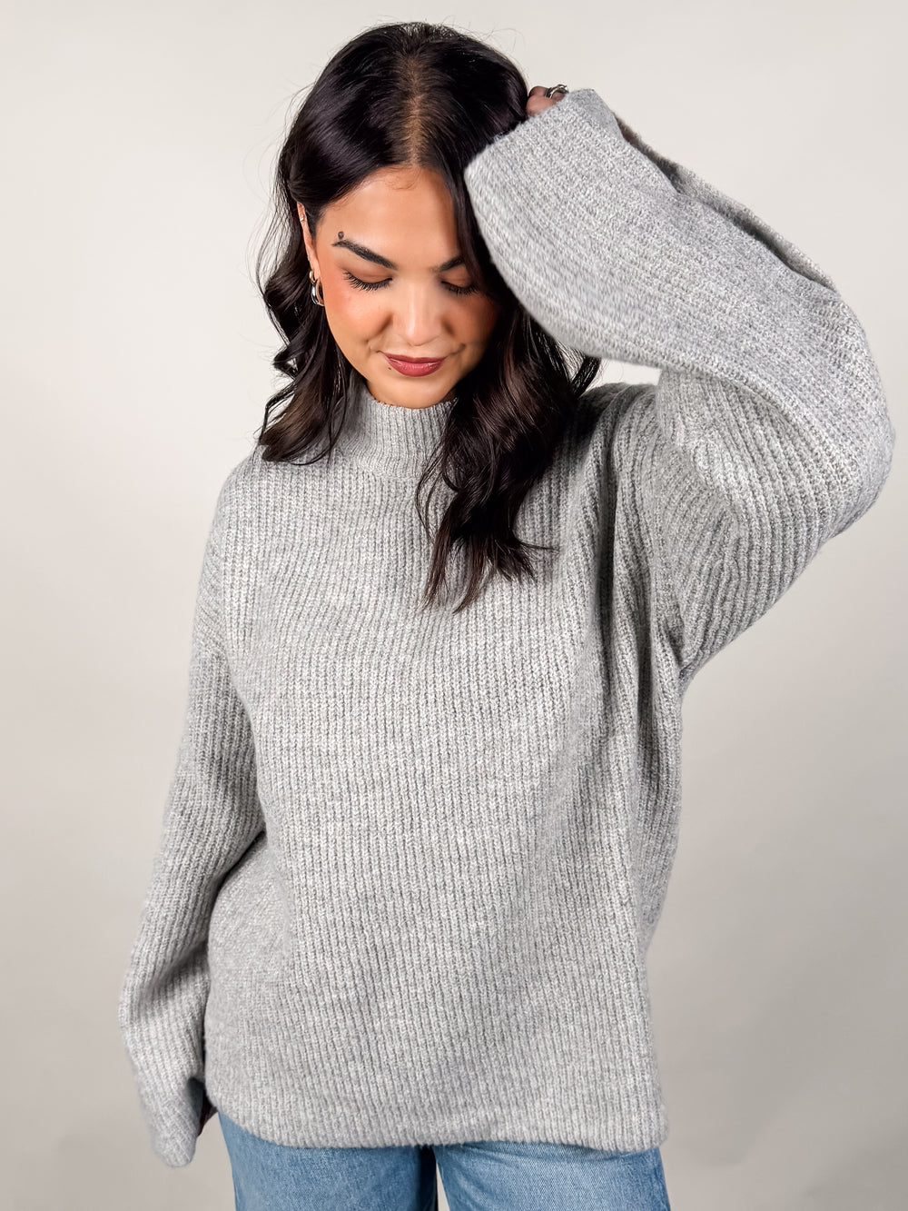 Athena Button Detail Sweater