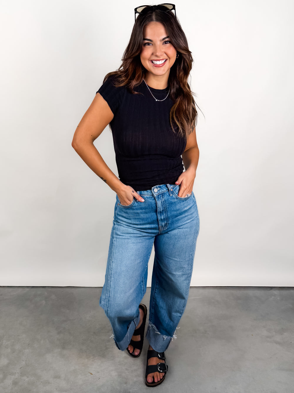 Suri Poorboy Rib Tee