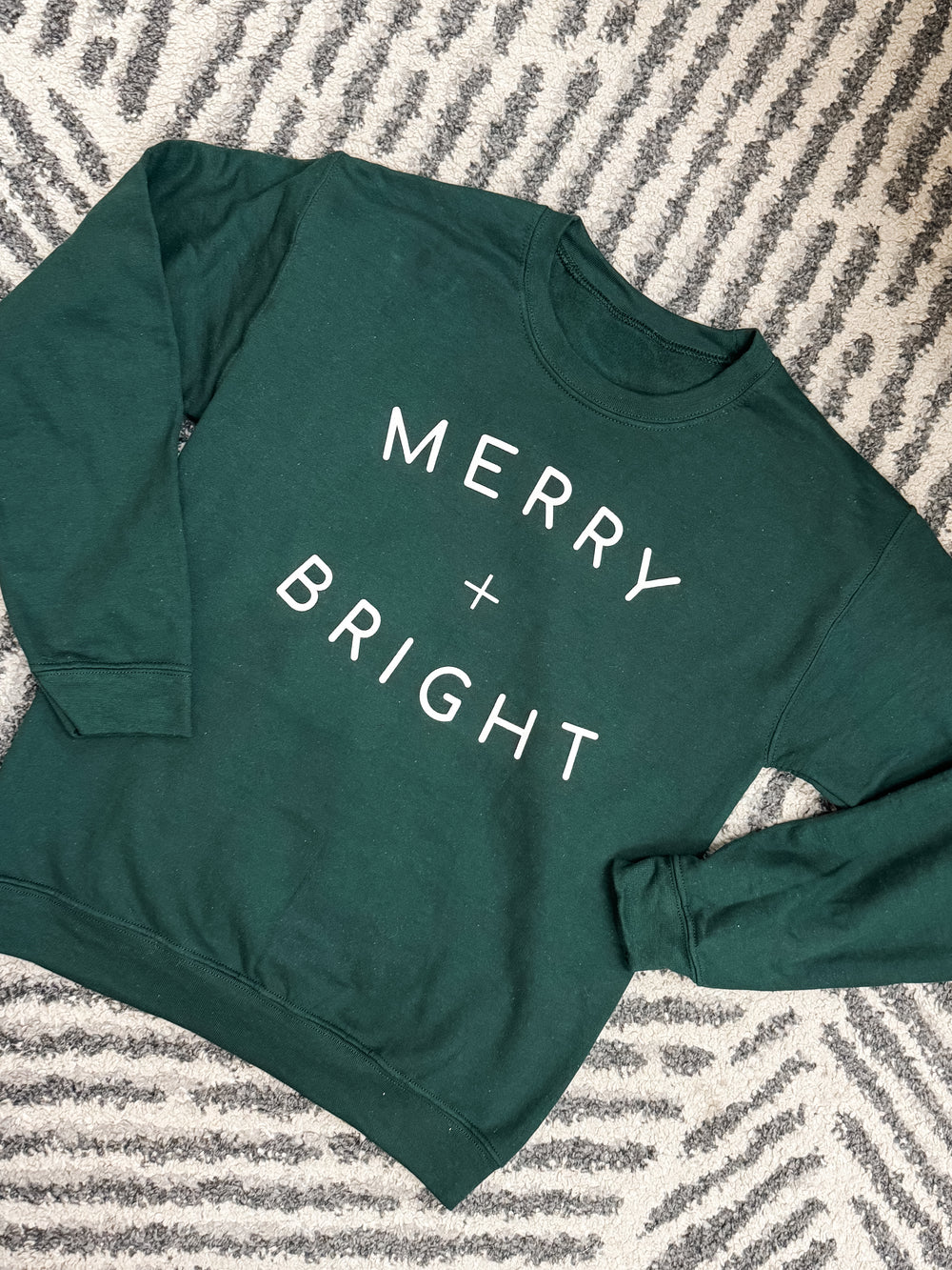 Merry + Bright Graphic Sweatshirt