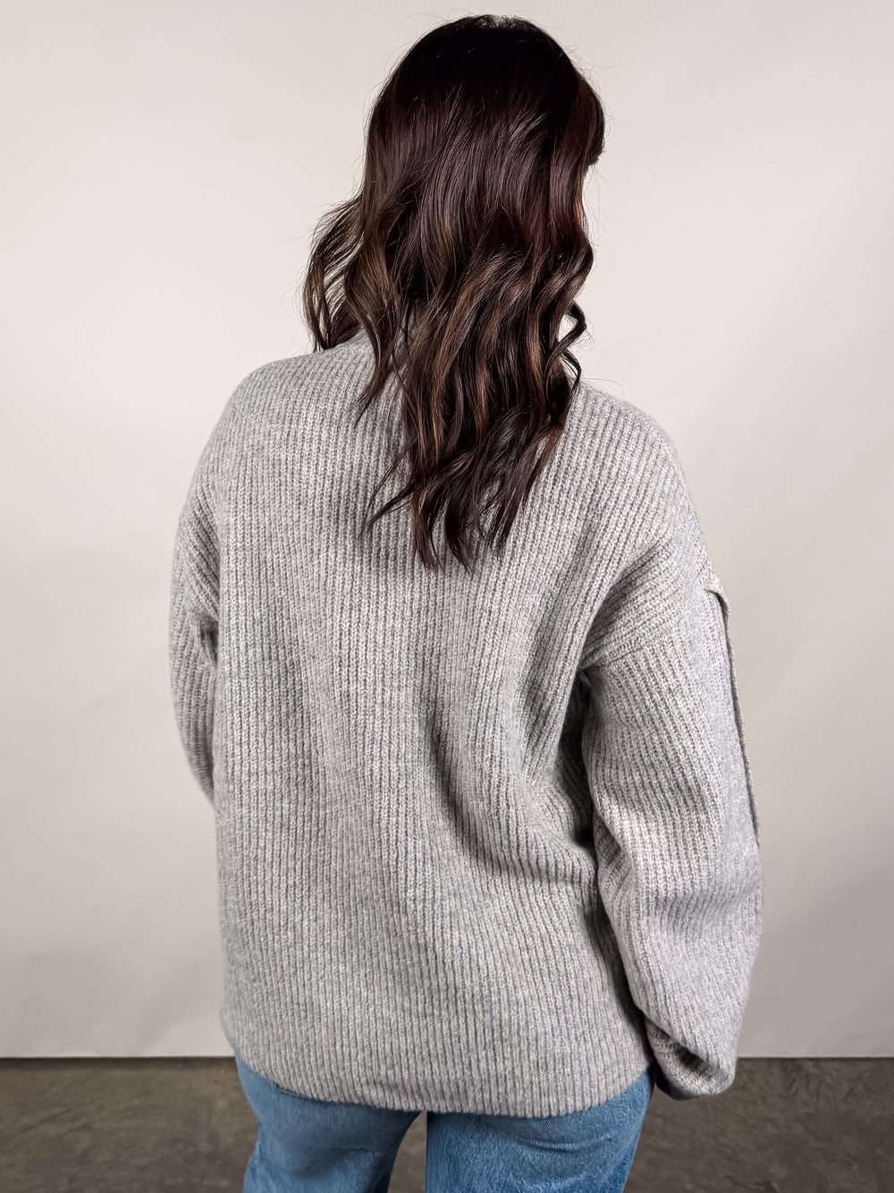Athena Button Detail Sweater