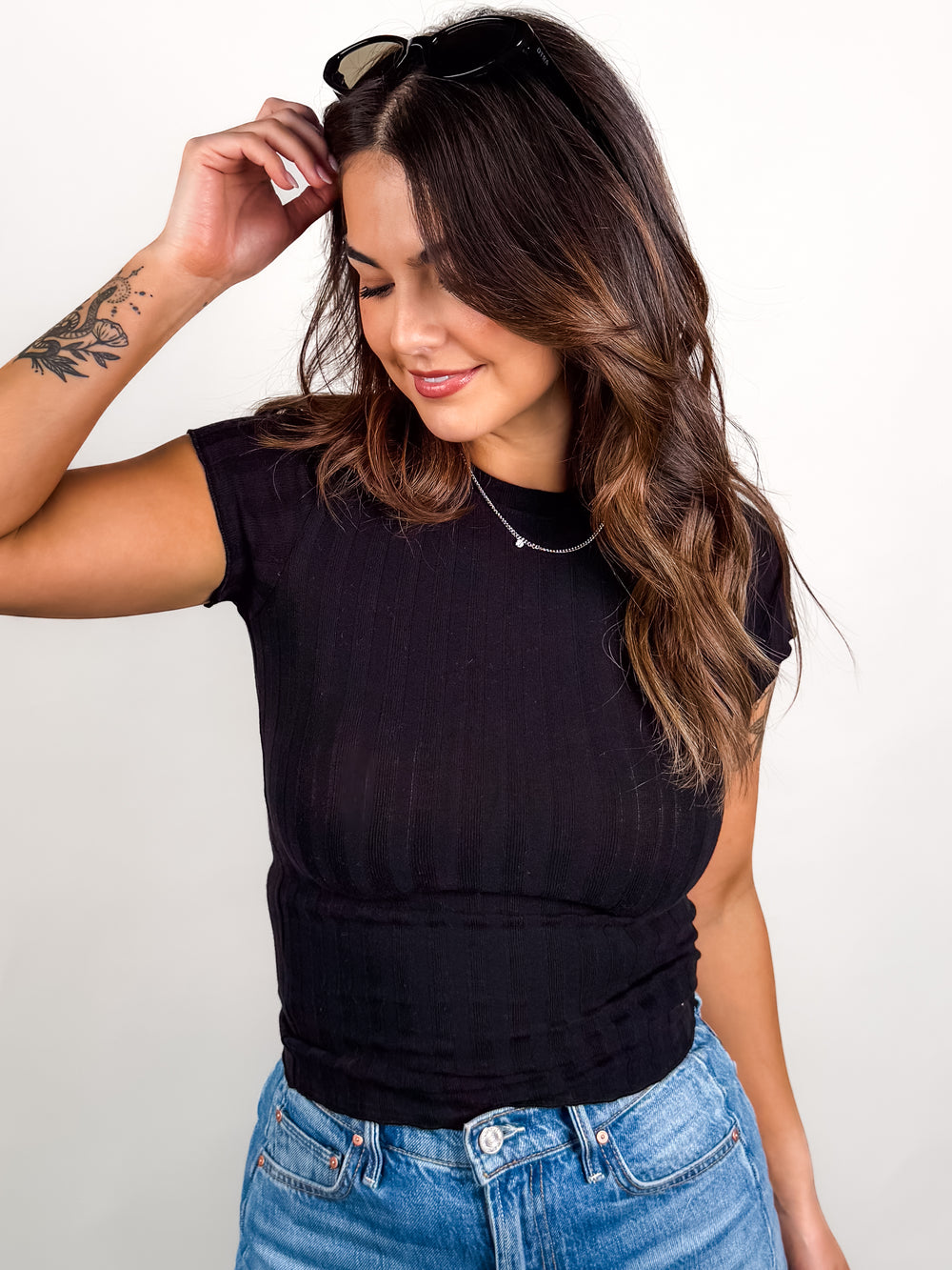 Suri Poorboy Rib Tee