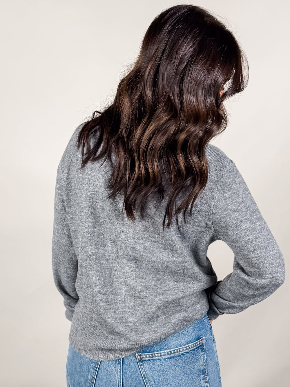 Serafina Button Front L/S Sweater