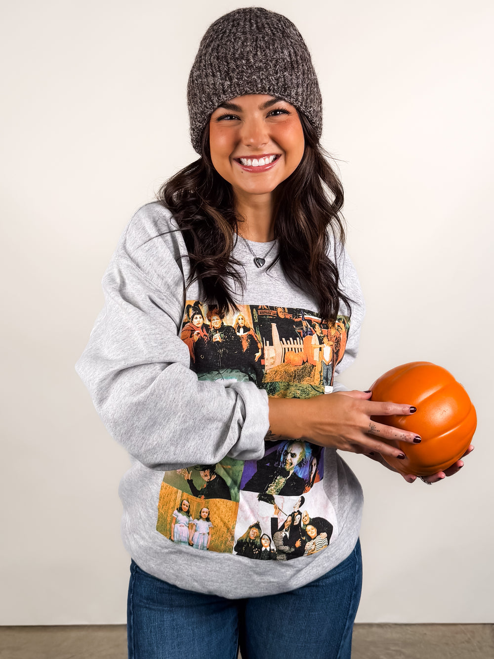 Spooky Season Collage Sweatshirt