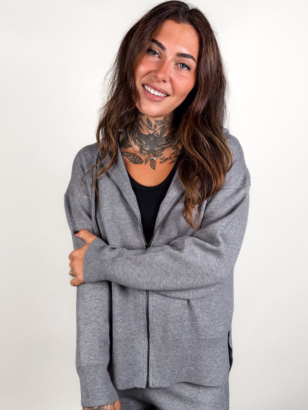 Ametrine L/S Hooded Pullover/Pant Set