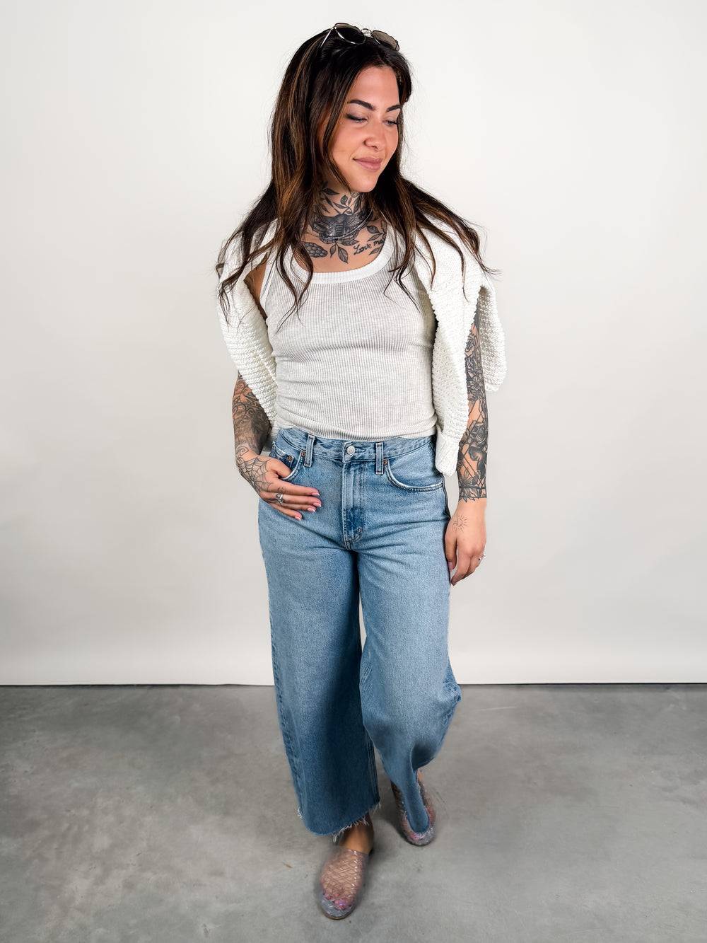 Younger Memories Striped Tank