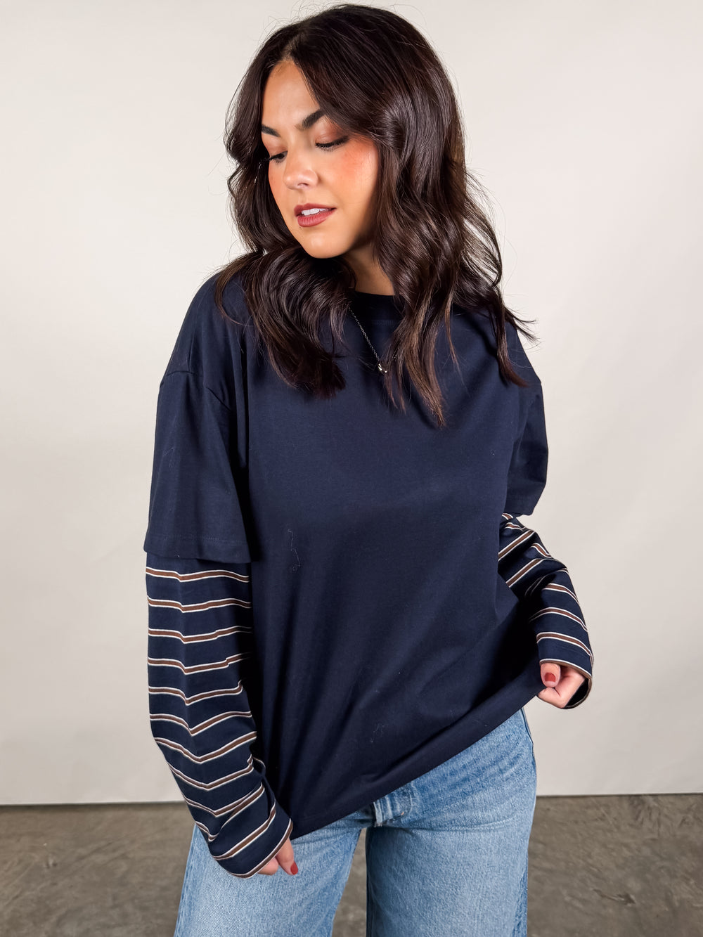 Band L/S Fooler Top