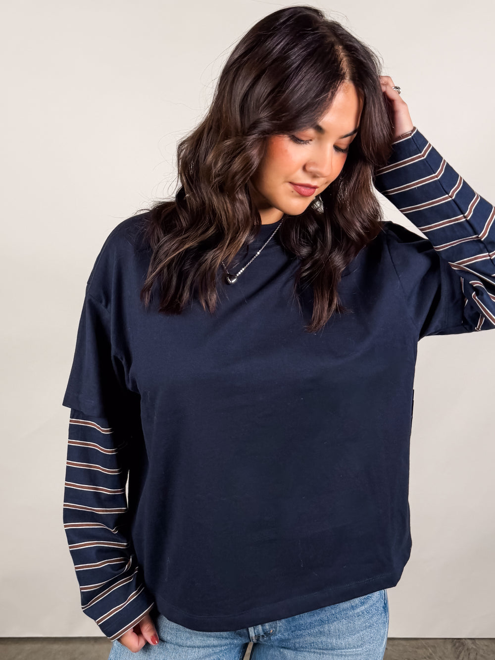 Band L/S Fooler Top