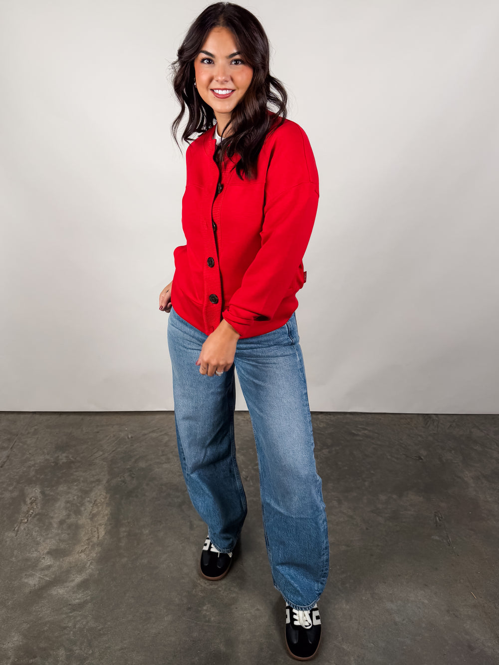 Olwen Button Front Sweater