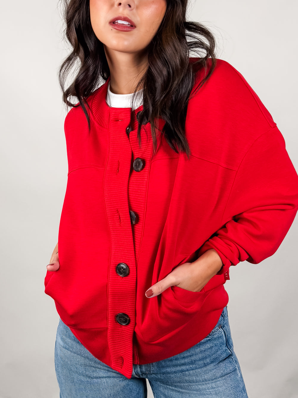 Olwen Button Front Sweater