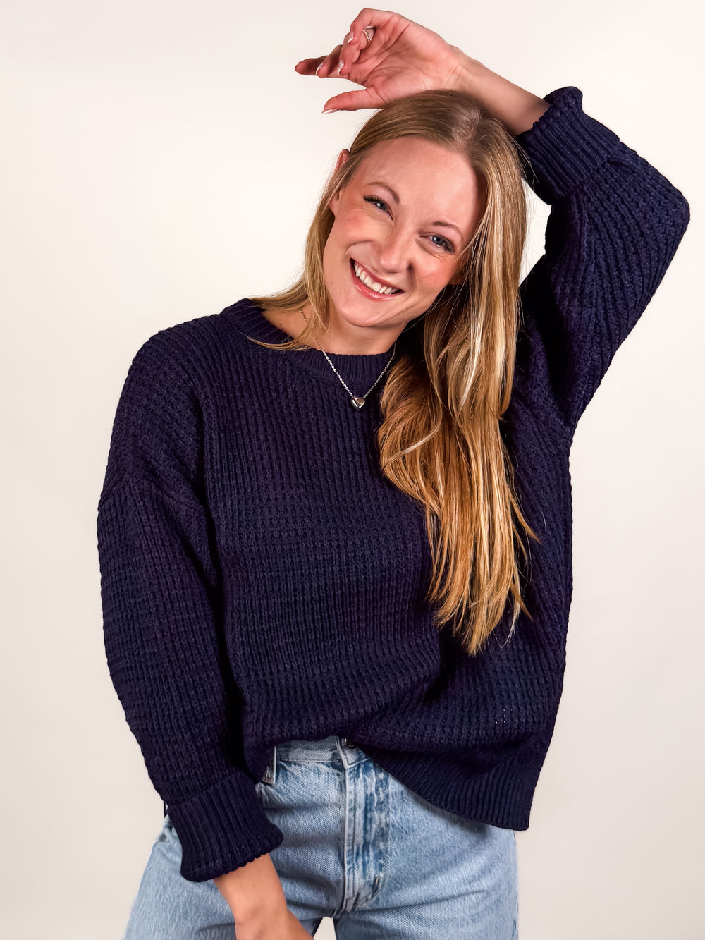 No Need To Act Sweater
