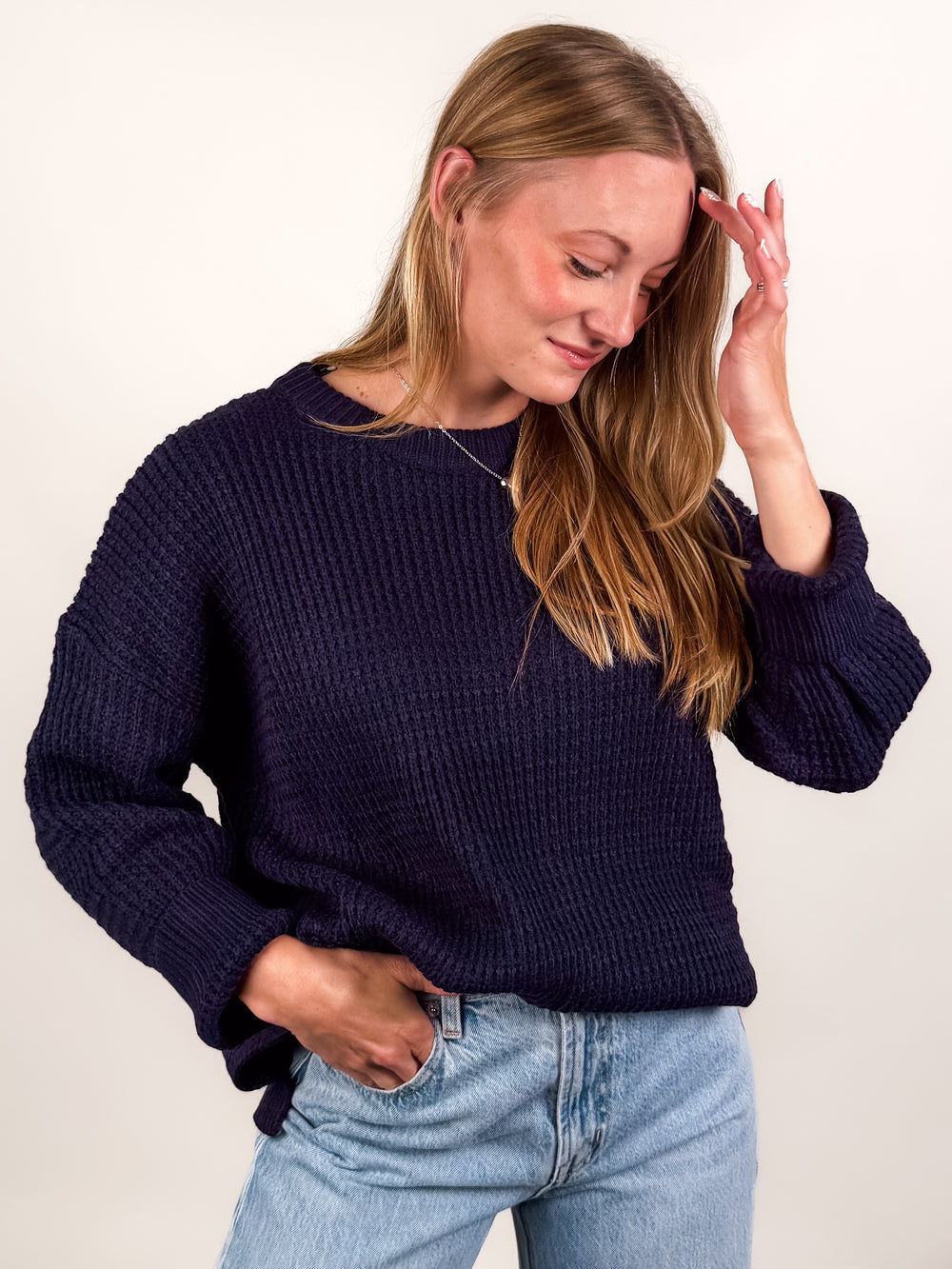No Need To Act Sweater