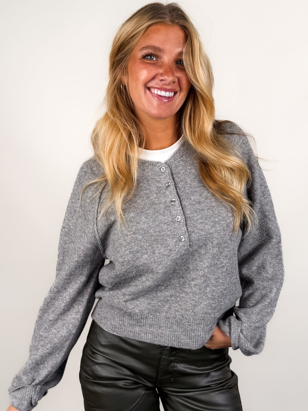 Westmont Henley Sweater