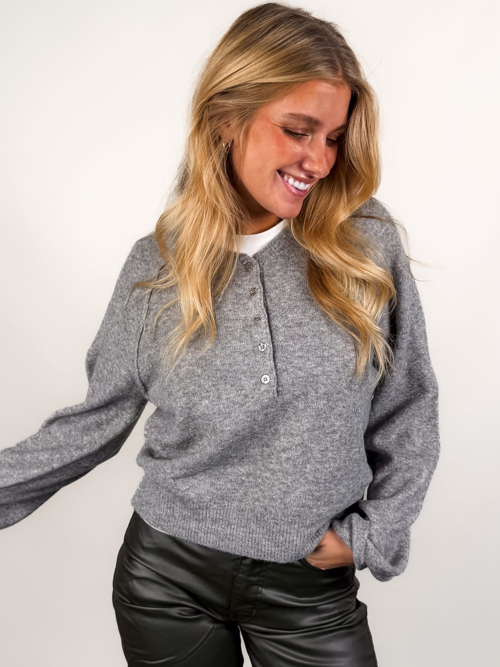 Westmont Henley Sweater