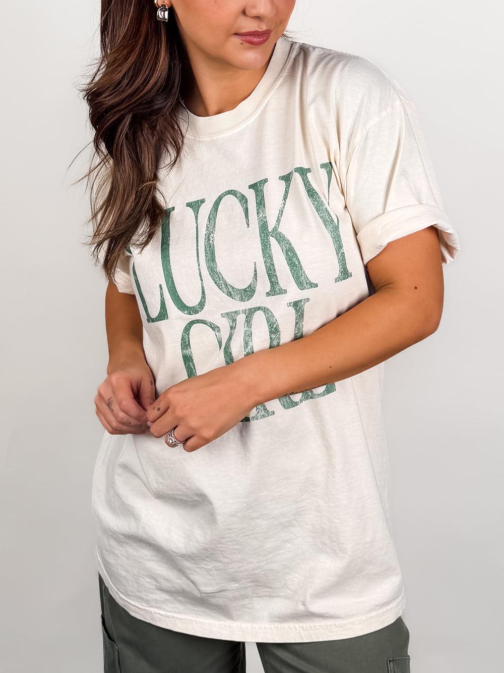 Lucky Girl Graphic Tee