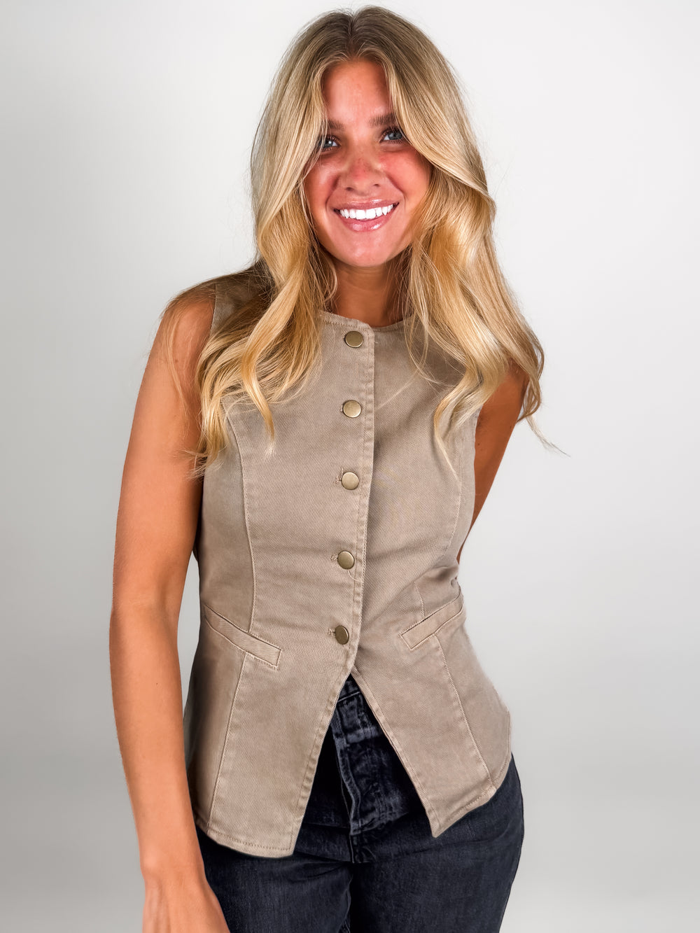 Flirting With Jack Sleeveless Shirt