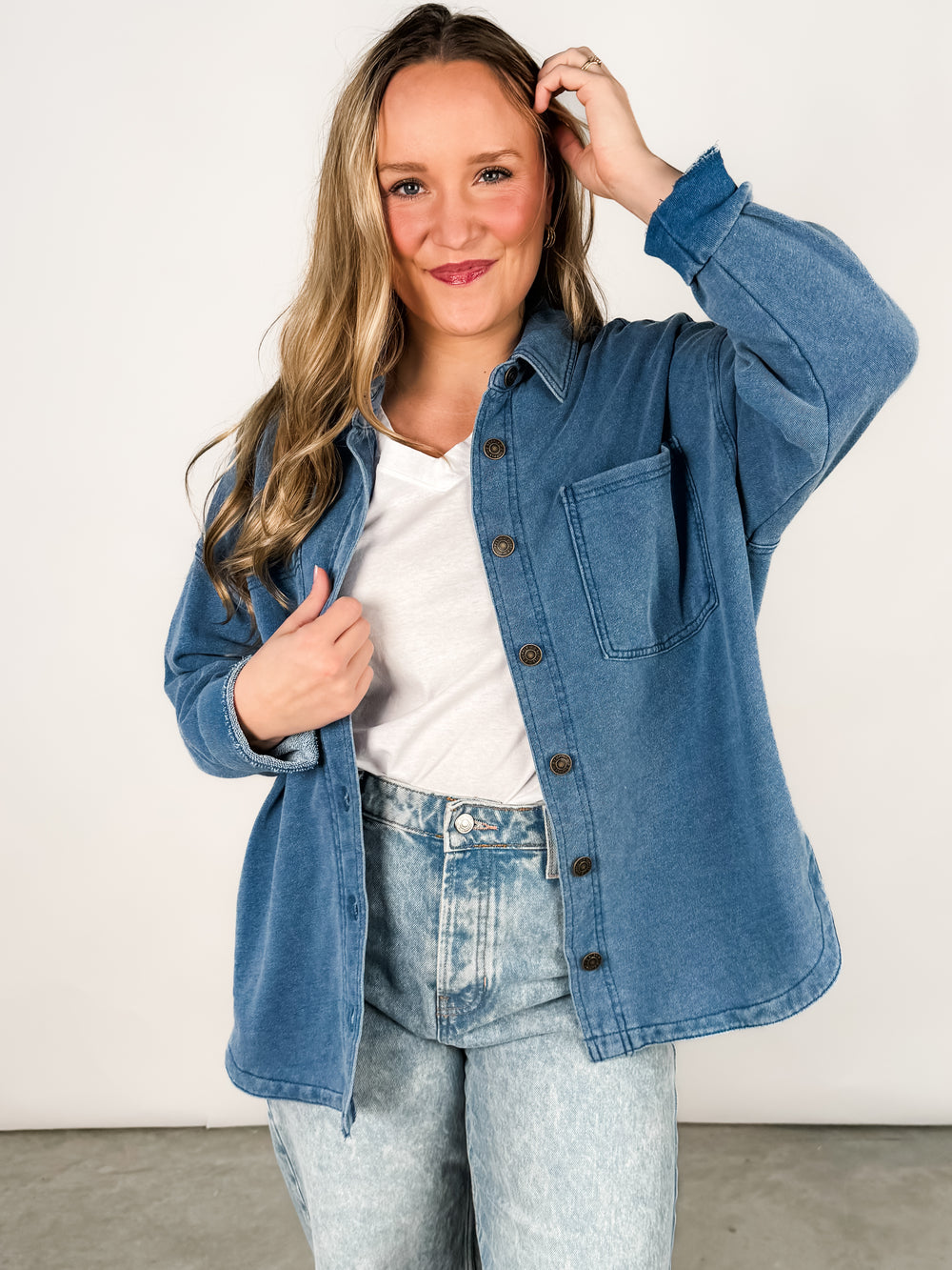 All Day Knit Denim Jacket