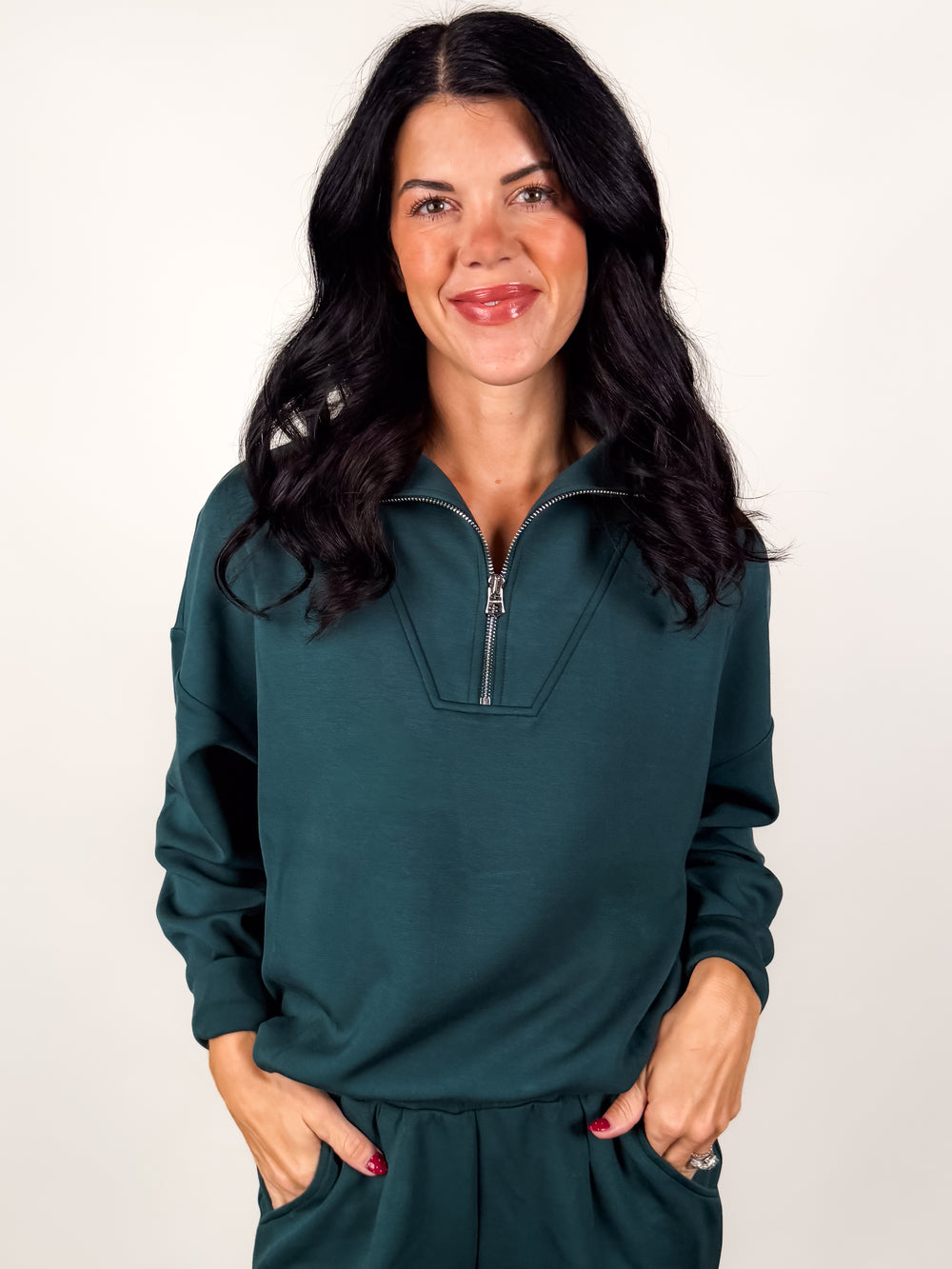 Hawley Half Zip Sweatshirt