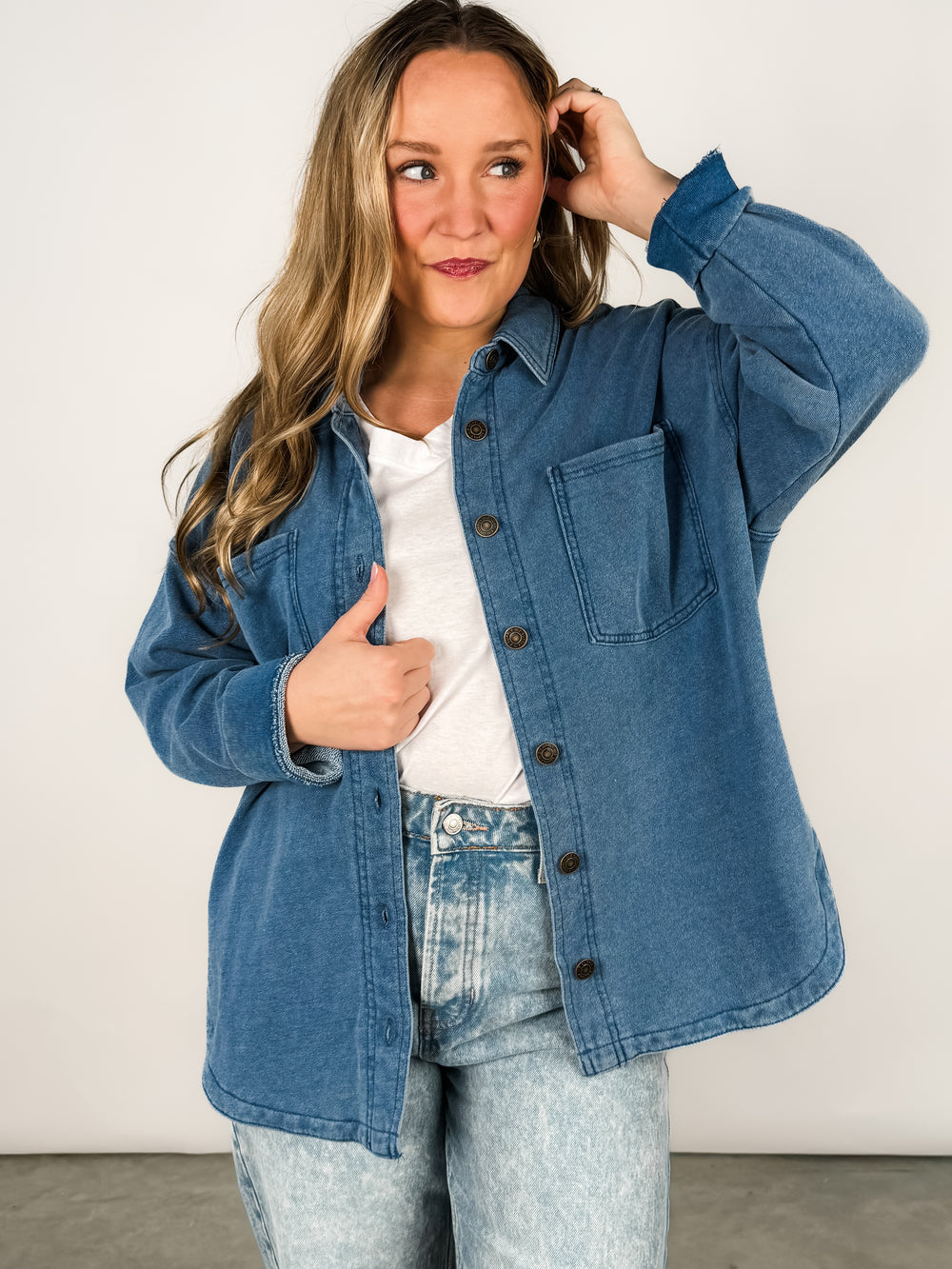 All Day Knit Denim Jacket