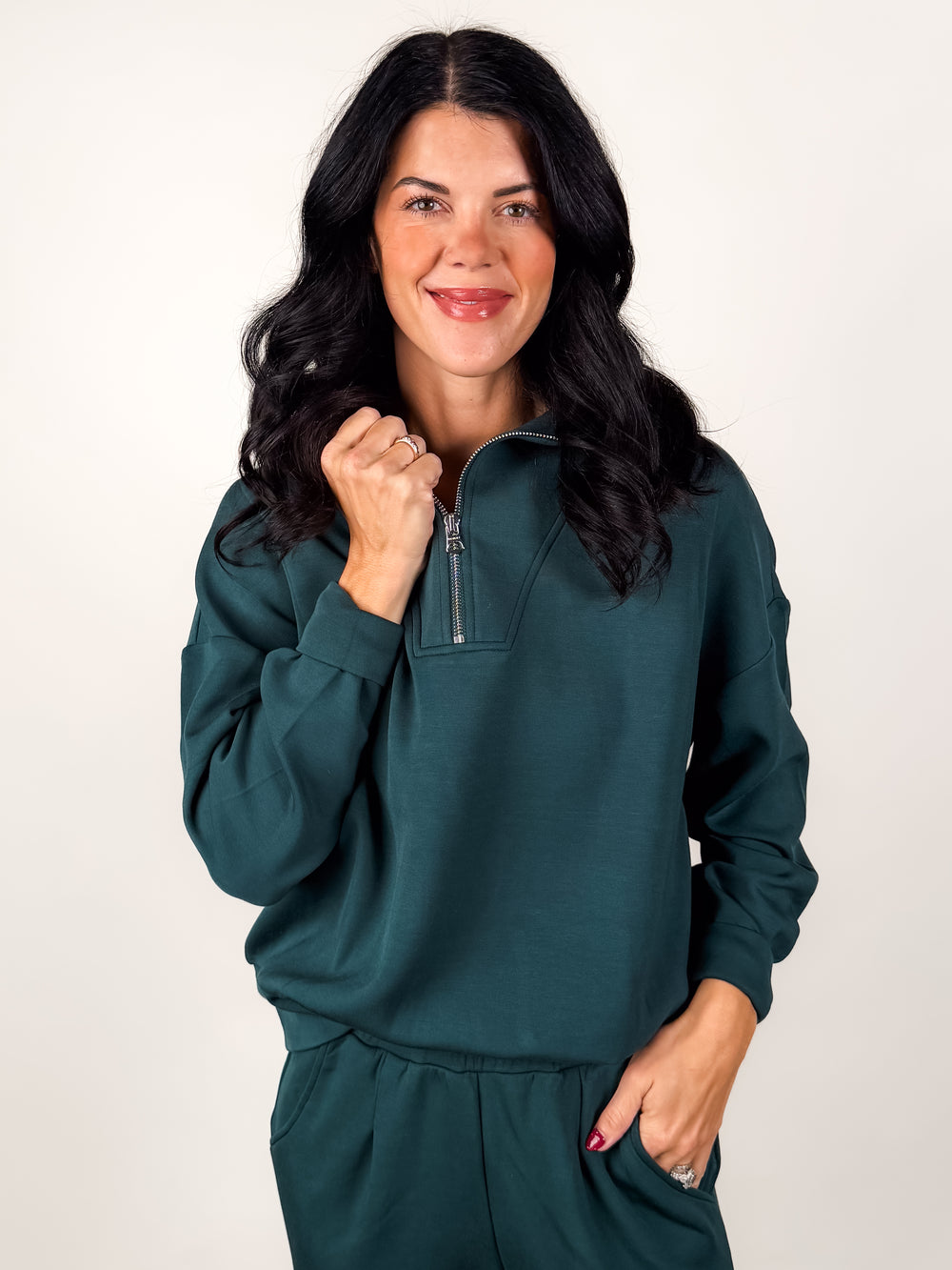 Hawley Half Zip Sweatshirt