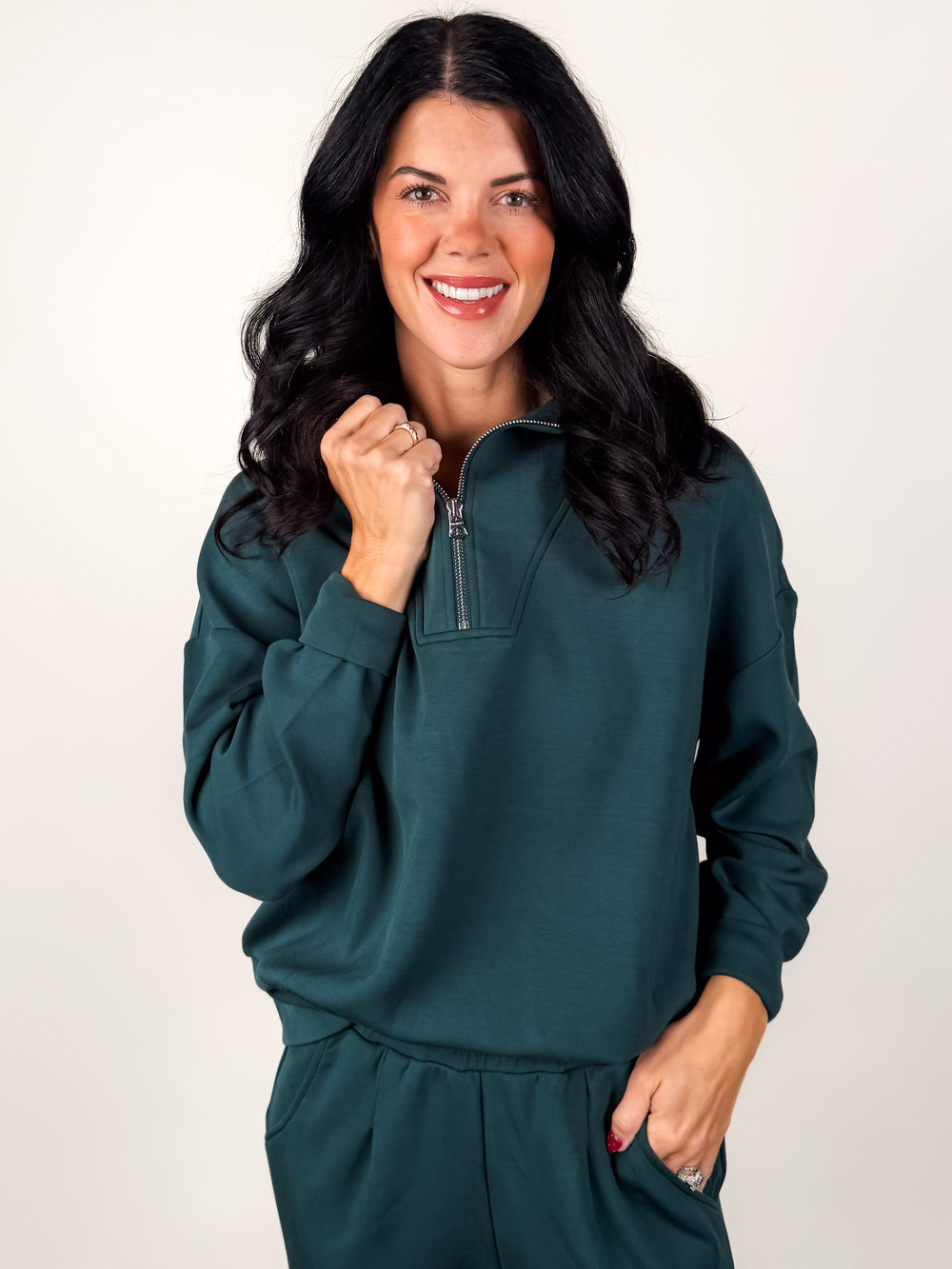 Hawley Half Zip Sweatshirt