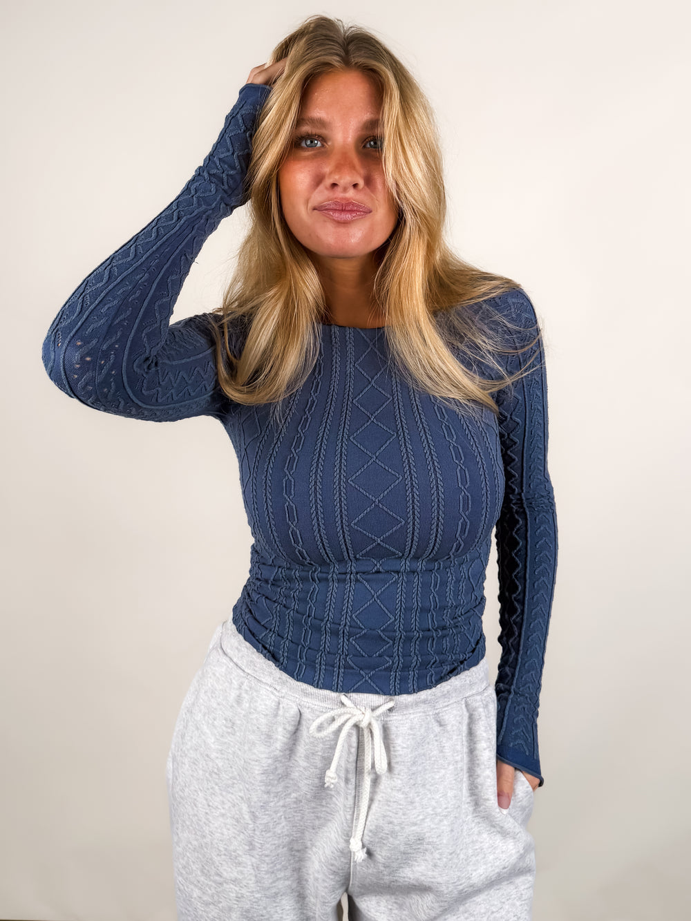 So Soft Seamless Modal Cable L/S