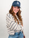 Striped summer sweater