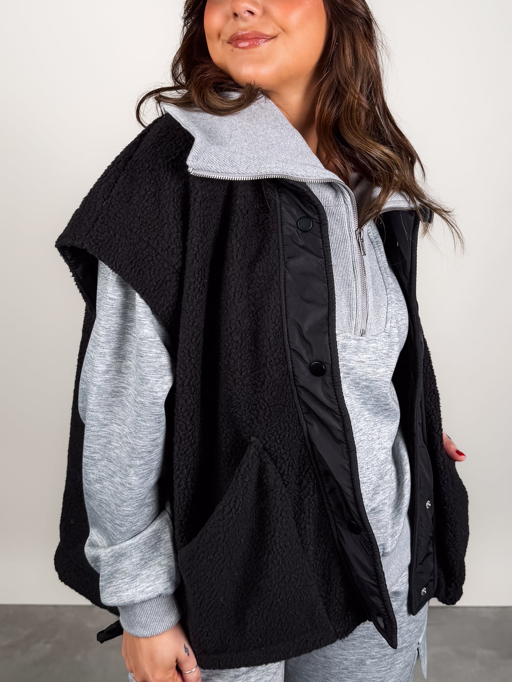 I Live In Shy Town Vest Jacket