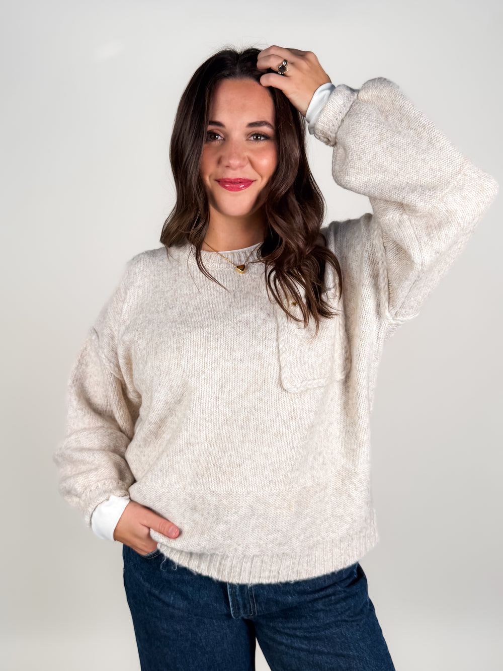 A Fire Burning Sweater