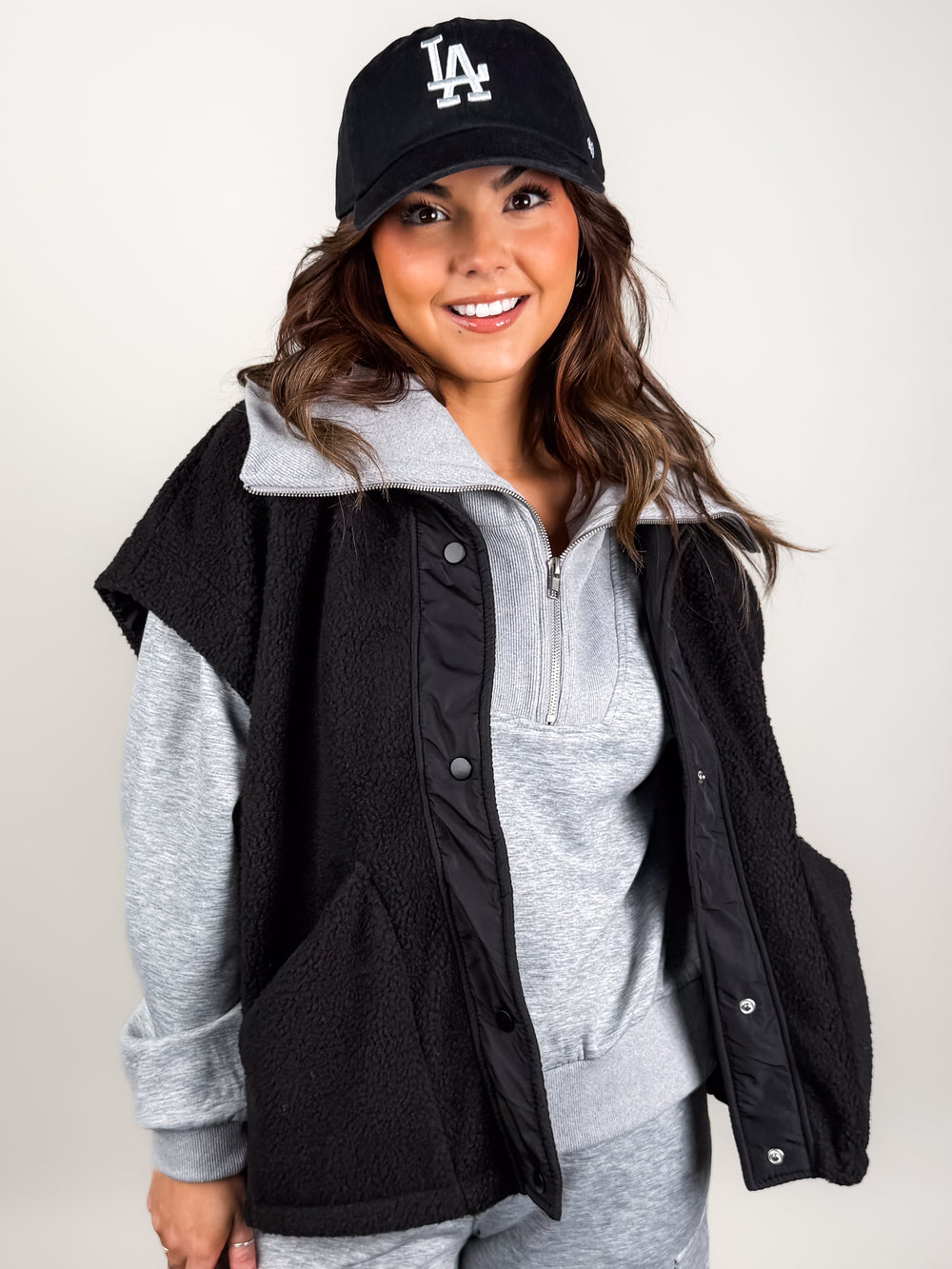 I Live In Shy Town Vest Jacket