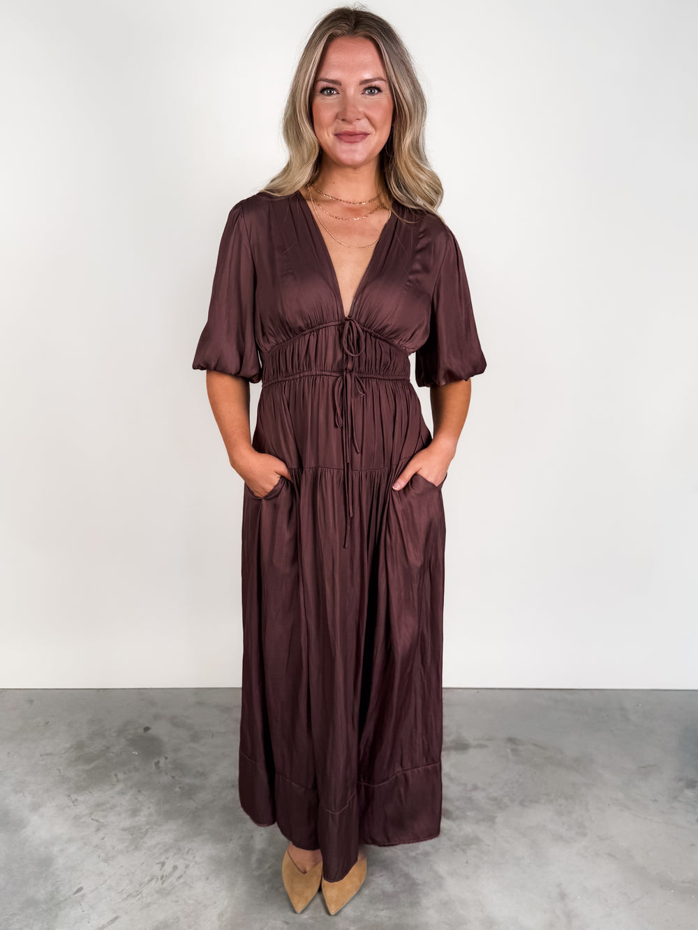 Shake My Hand Maxi Dress