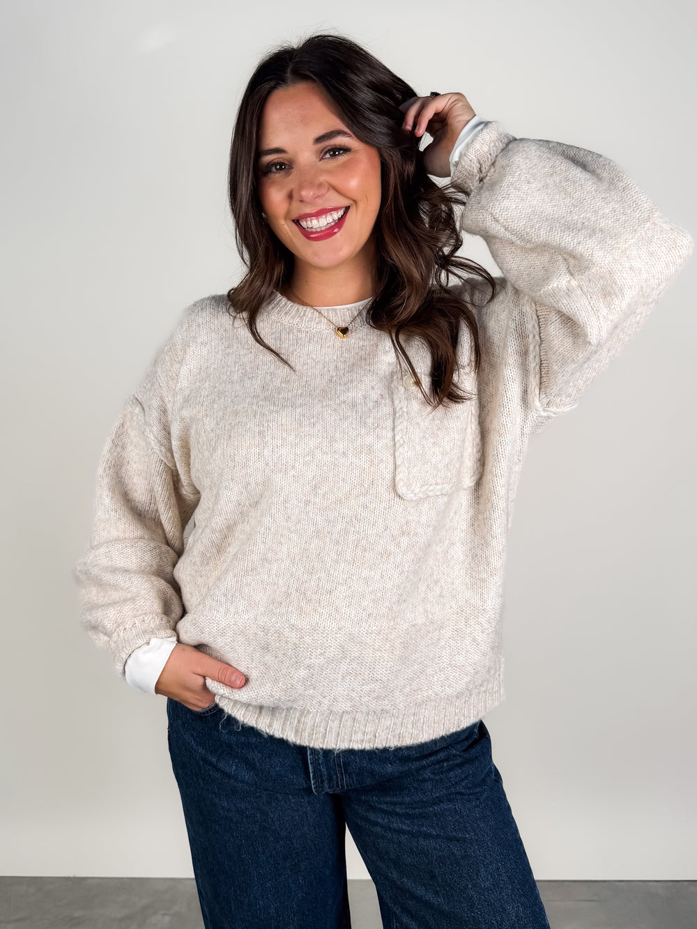 A Fire Burning Sweater