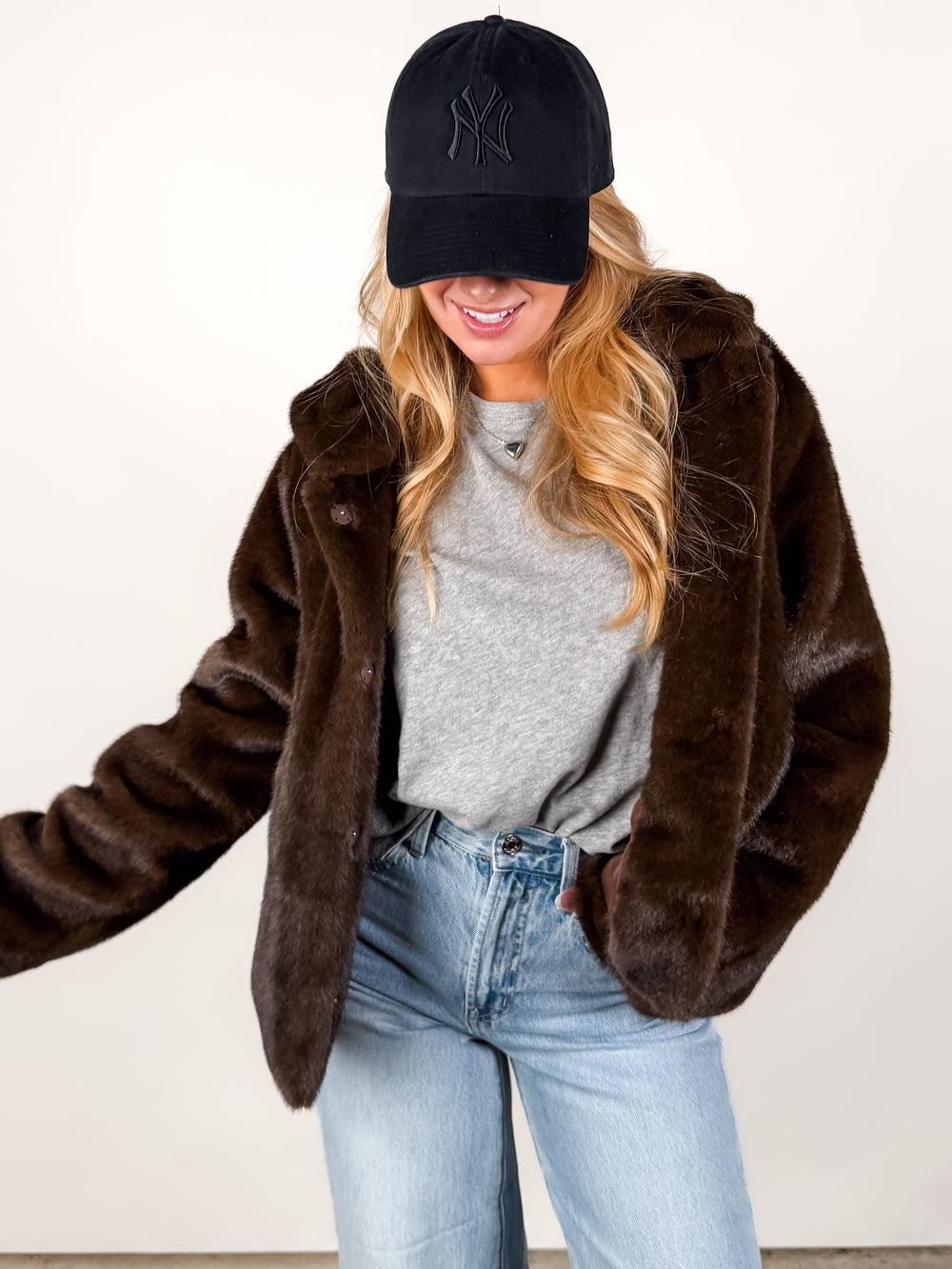 Saskia Faux Fur Jacket