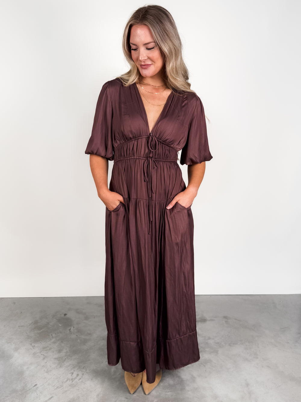 Shake My Hand Maxi Dress