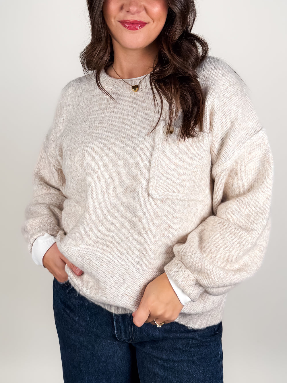 A Fire Burning Sweater