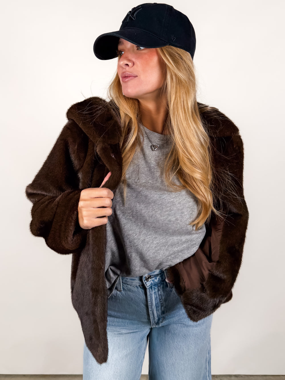 Saskia Faux Fur Jacket