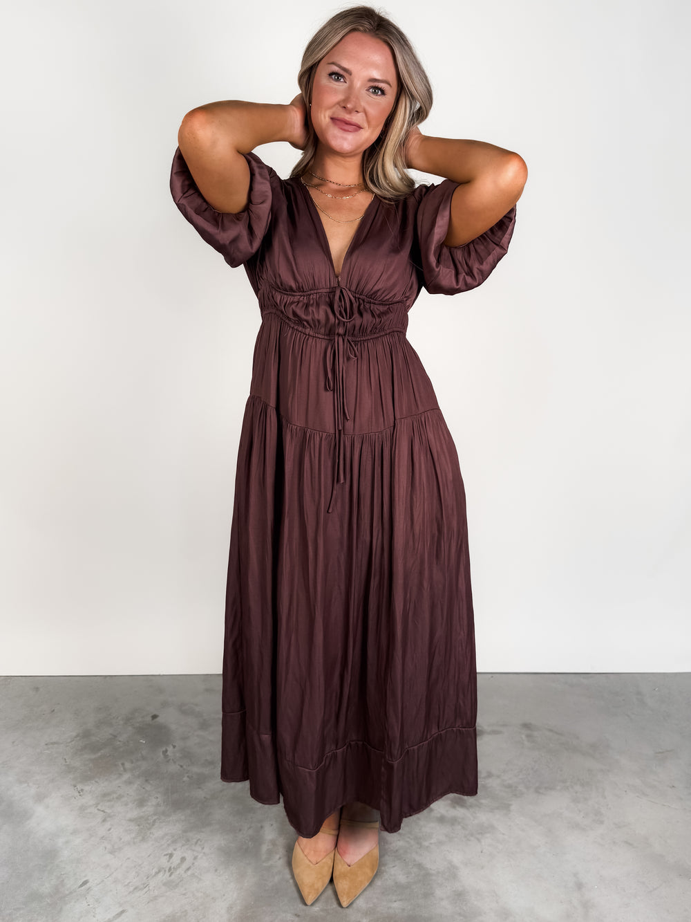 Shake My Hand Maxi Dress