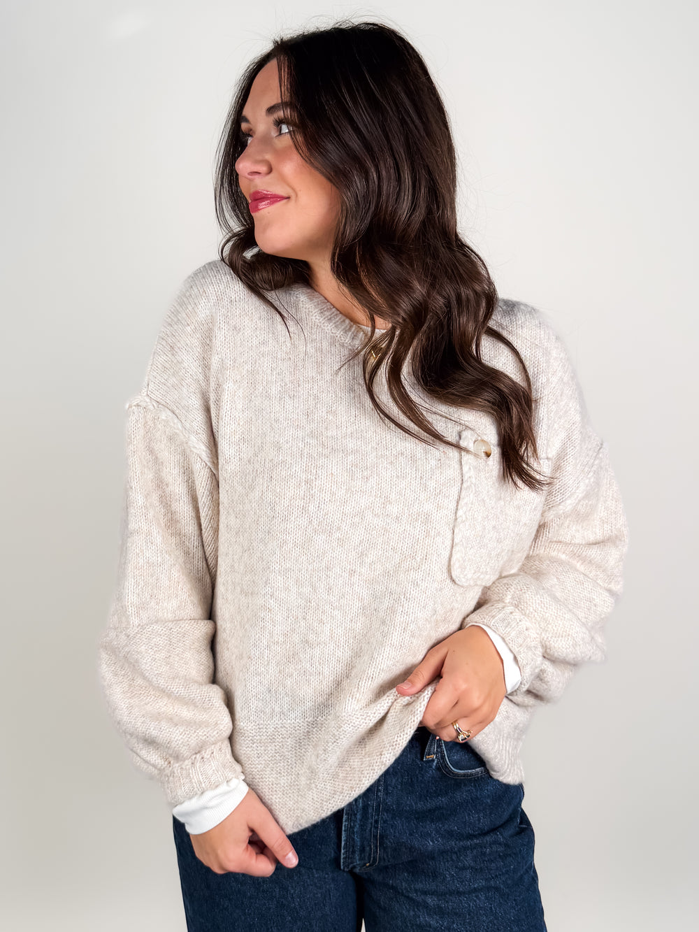 A Fire Burning Sweater