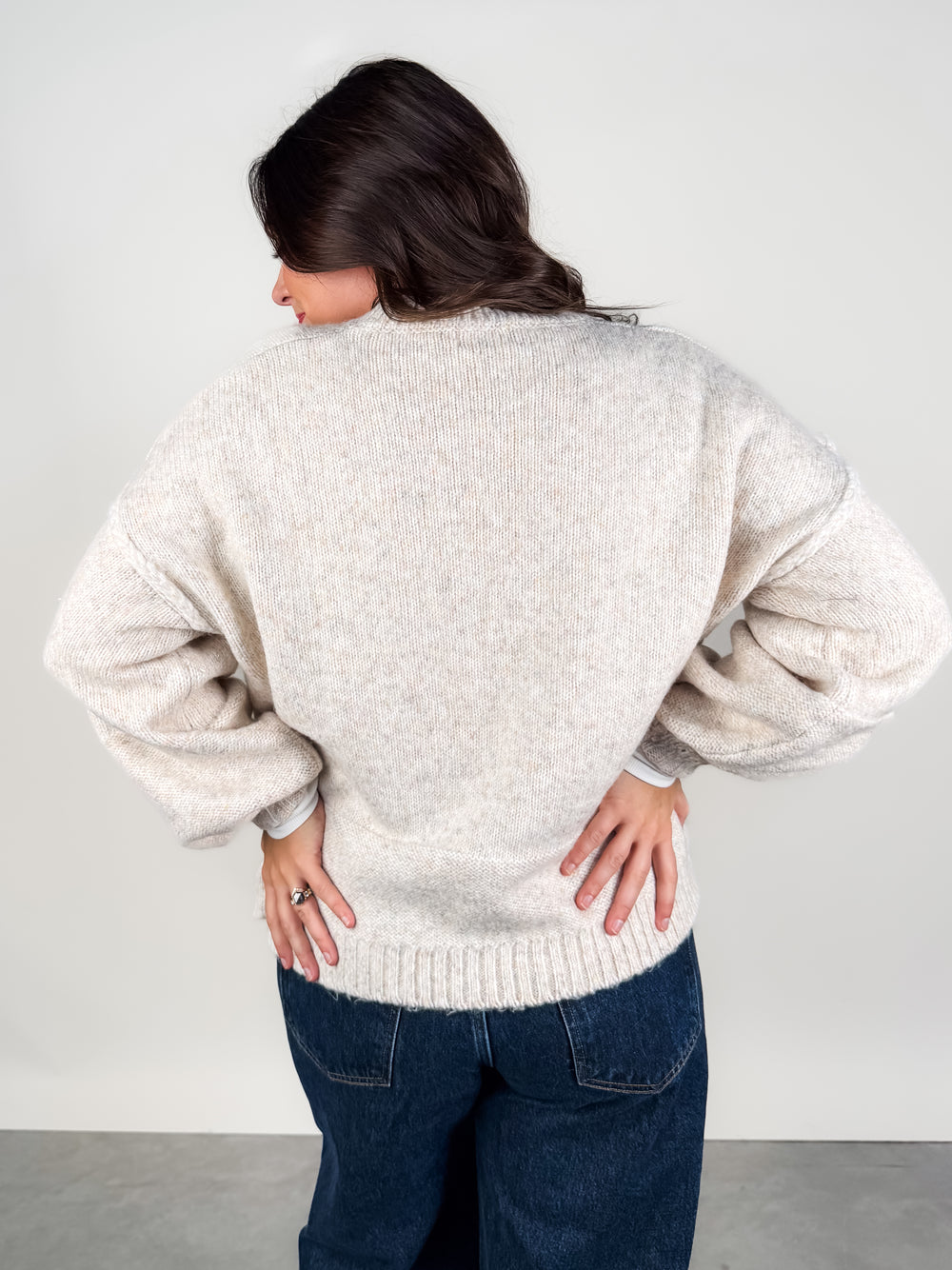 A Fire Burning Sweater