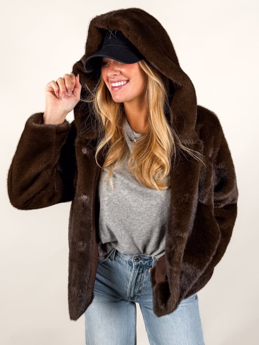 Saskia Faux Fur Jacket