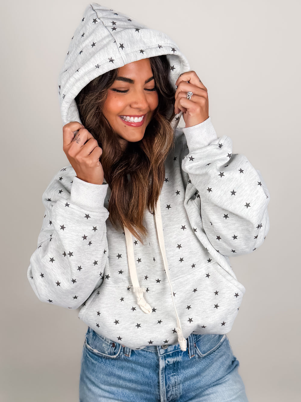 Done Deal Bubble Hem Hoodie