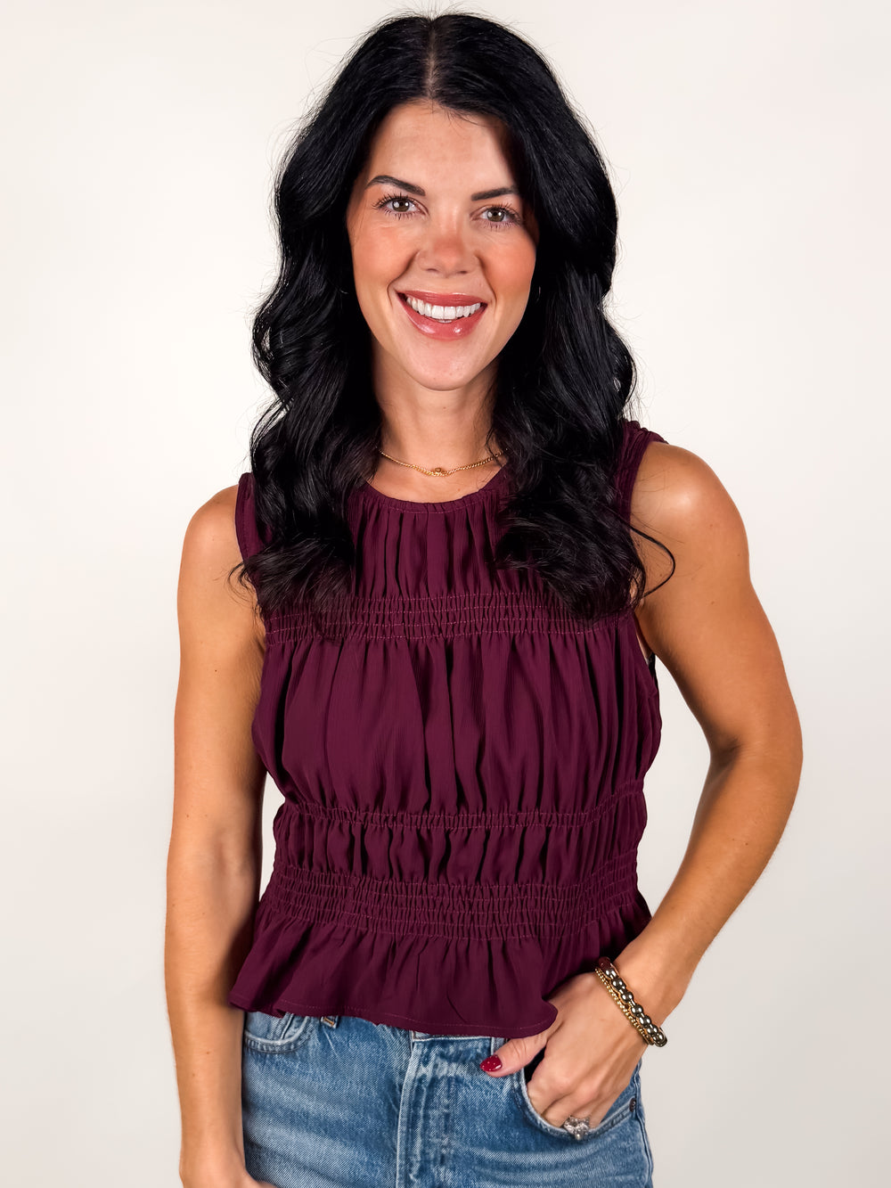 Scarlett Ruched Tank