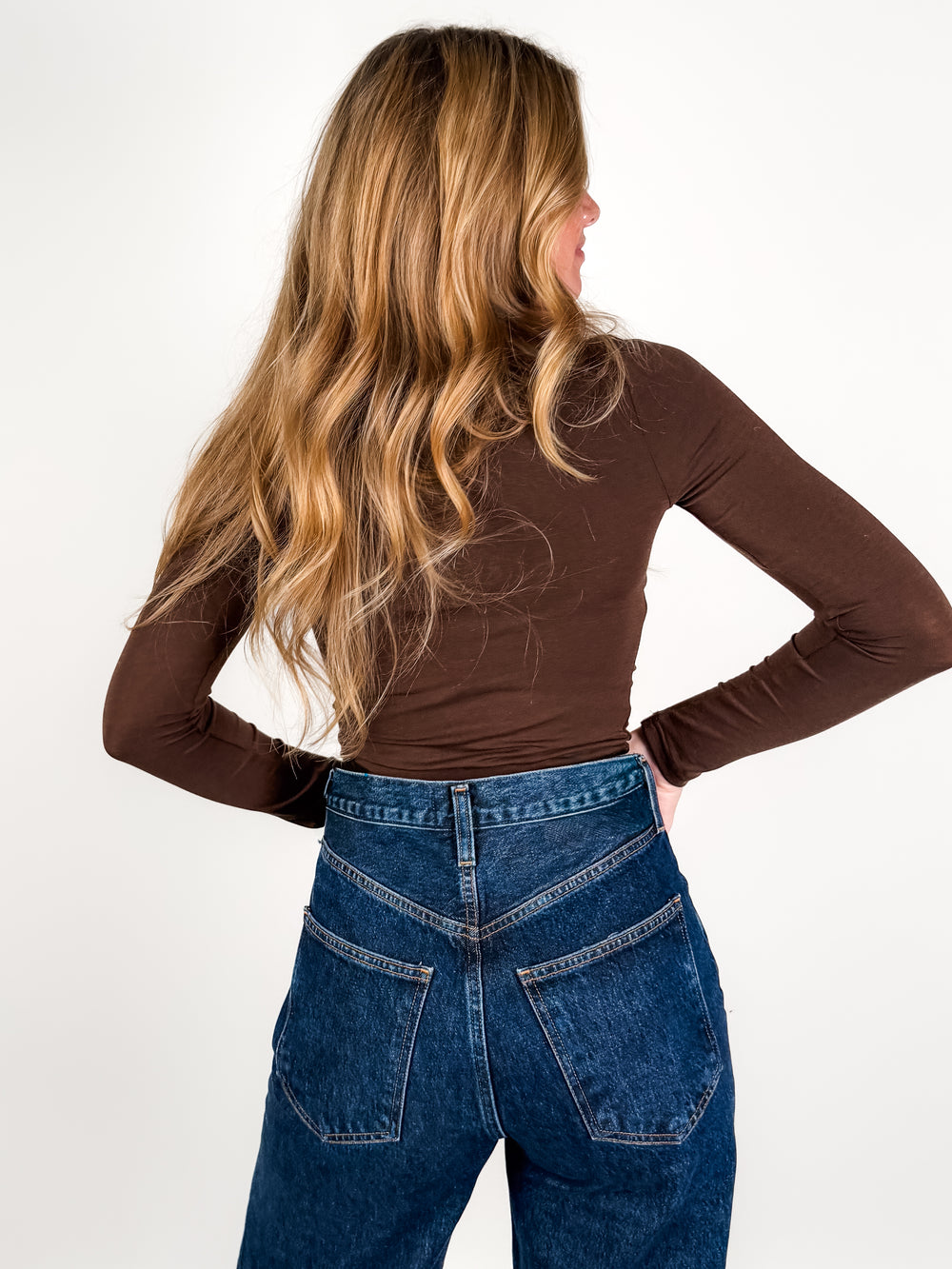 Coralie L/S Turtleneck Knit Top