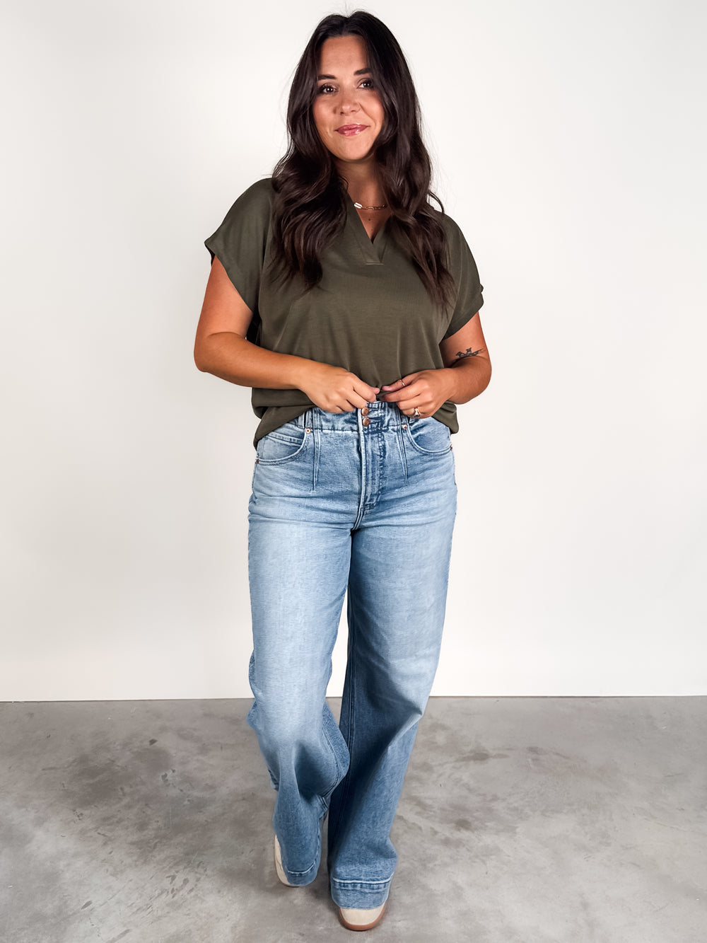 Turned Off The Light Top