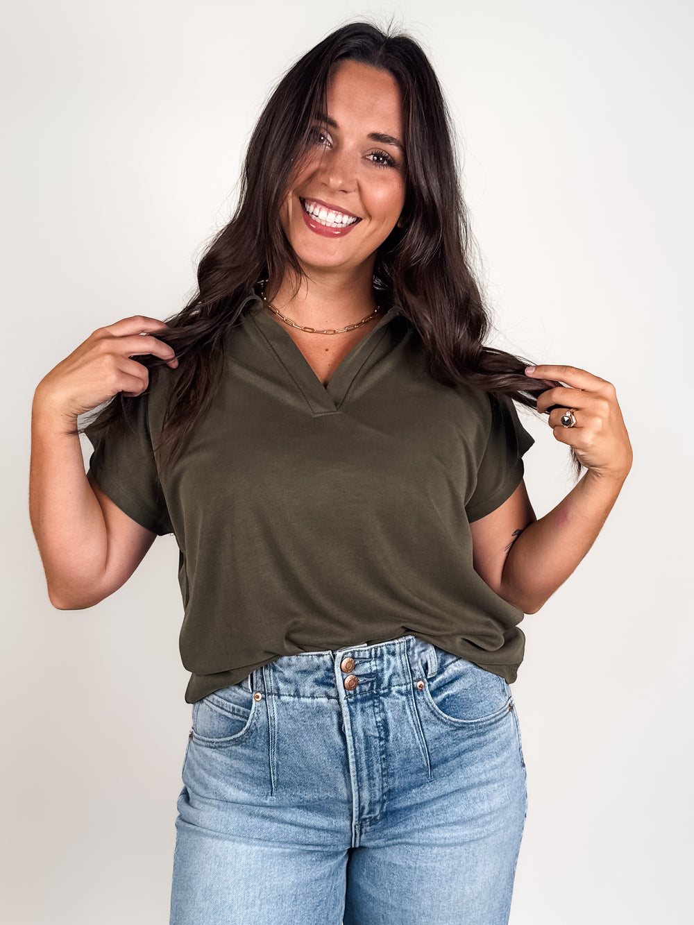 Turned Off The Light Top